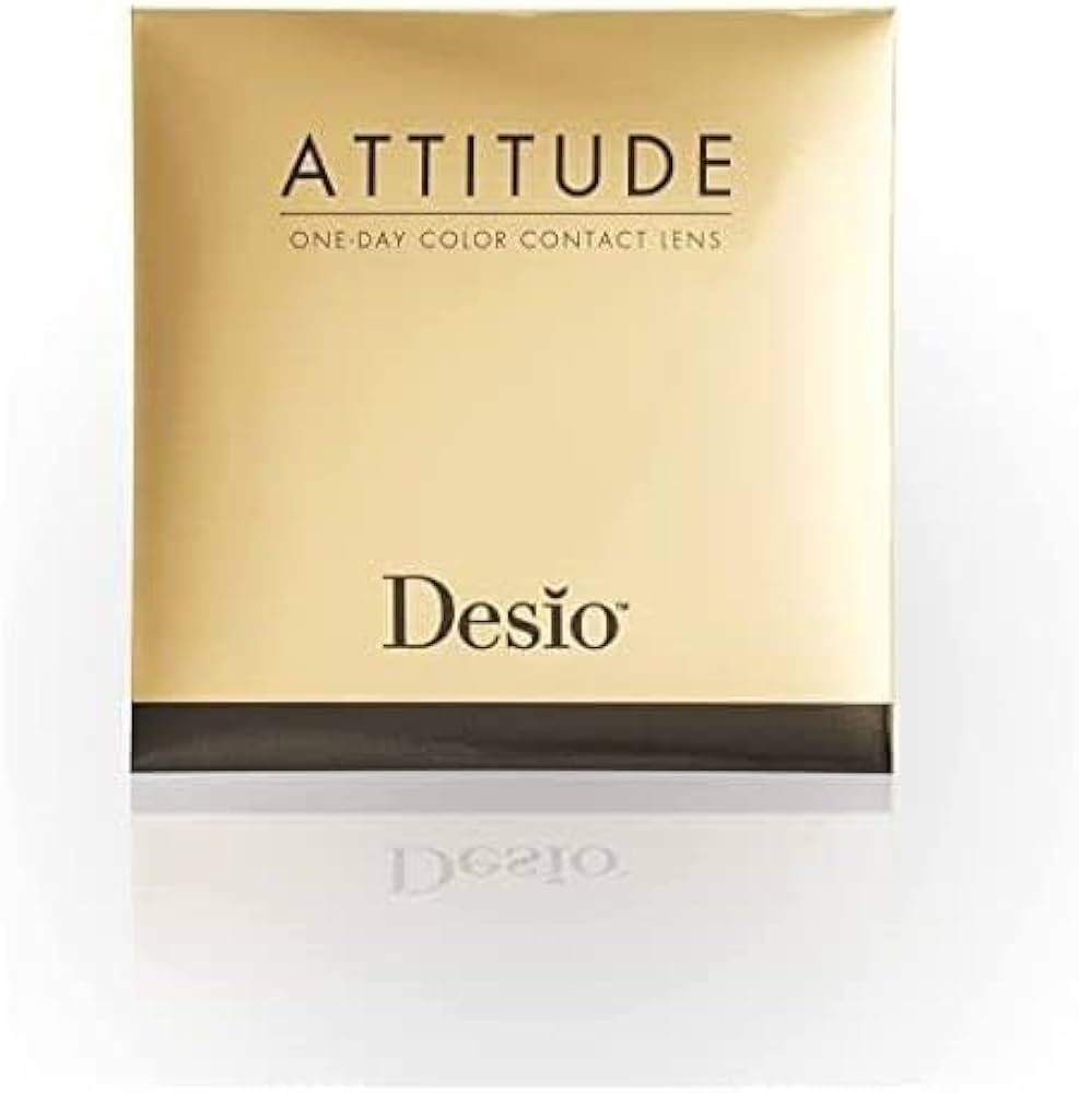Desio Attitude Collection 3 Tones Colored Lenses , Tender Hazel , Original, One Day Use