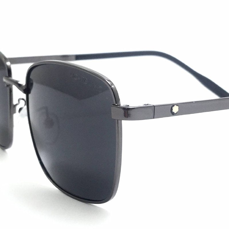 نظارة شمسيه من مونت بلانك MB0082SK*اسود*