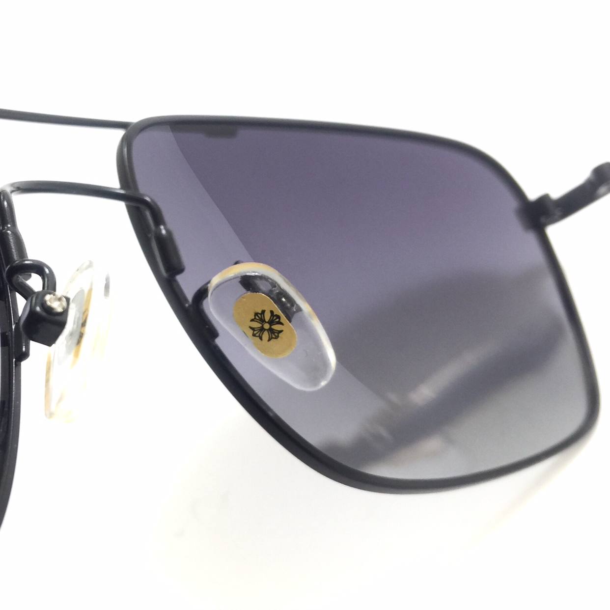 نظارة شمسيه من كروم هارت C5077*اسود *