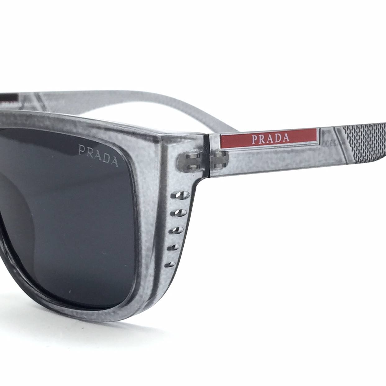 نظارة شمسية اقتصادية من برادا AM230018*رمادي*