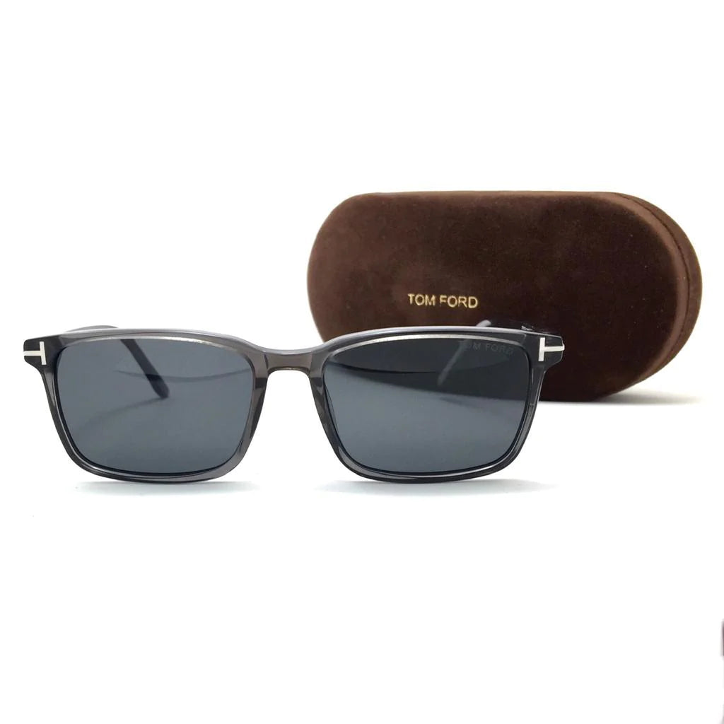 توم فورد- rectangle sunglasses FT5735-B