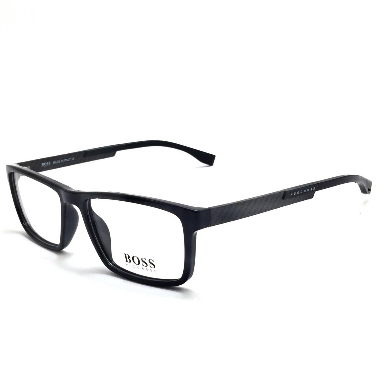 نظارة طبية مستطيلة الشكل من هوجو بوص HB0774