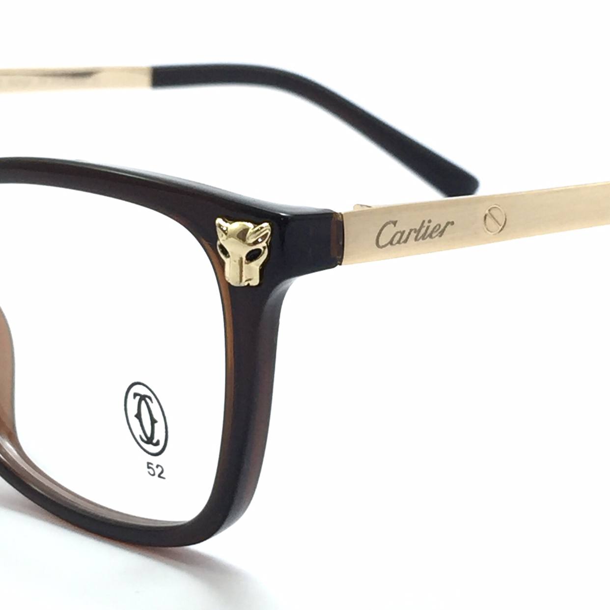 *نظارة طبيه من كارتييه 8101208 *بني