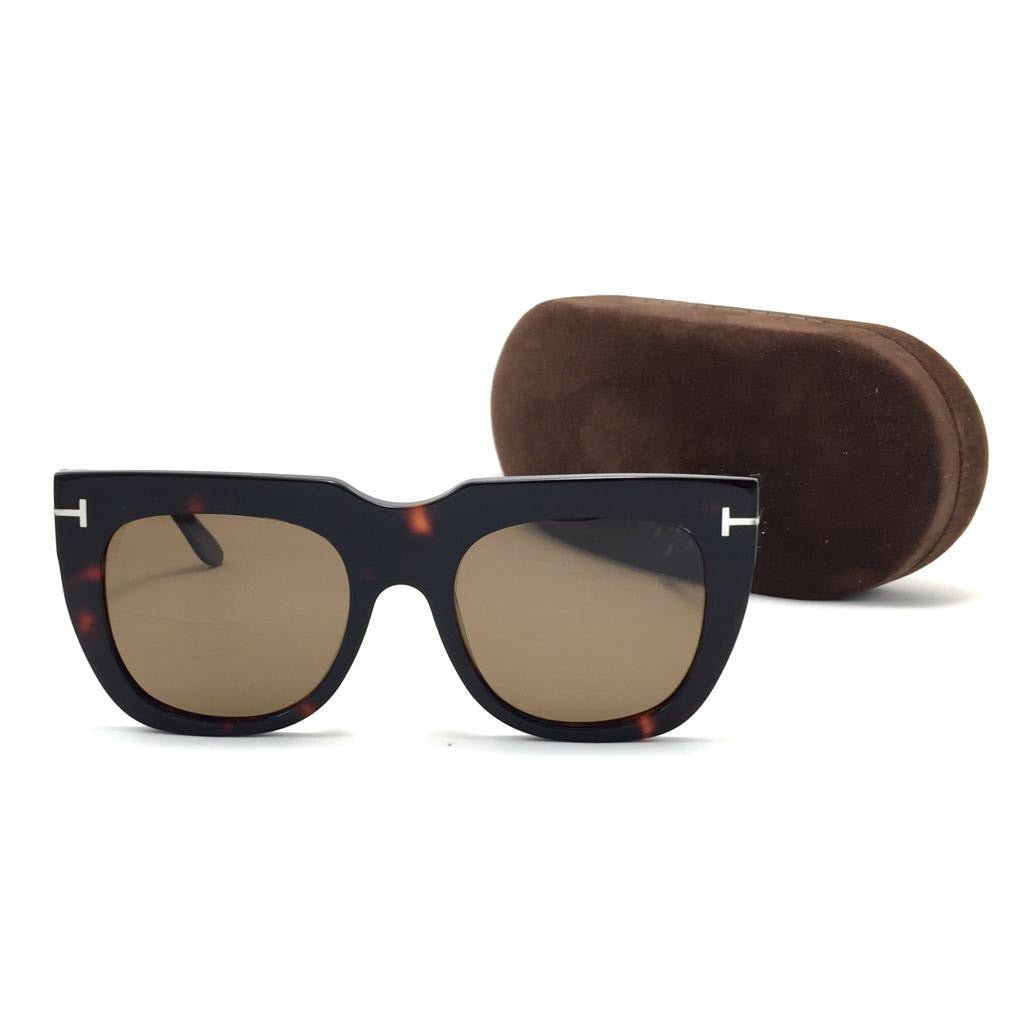 Sunglasses توم فورد Authentic THEA FT0687 - tiger