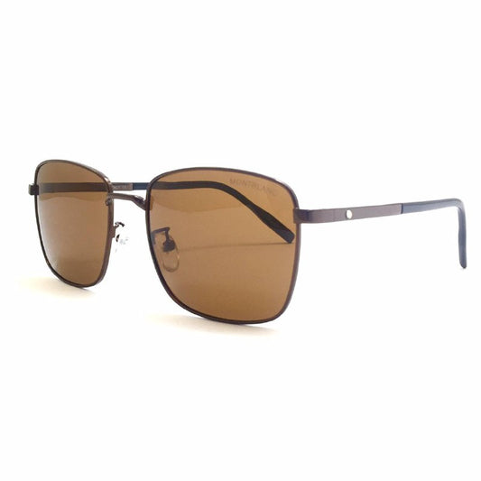 نظارة شمسيه من مونت بلانك MB0082SK*بني*