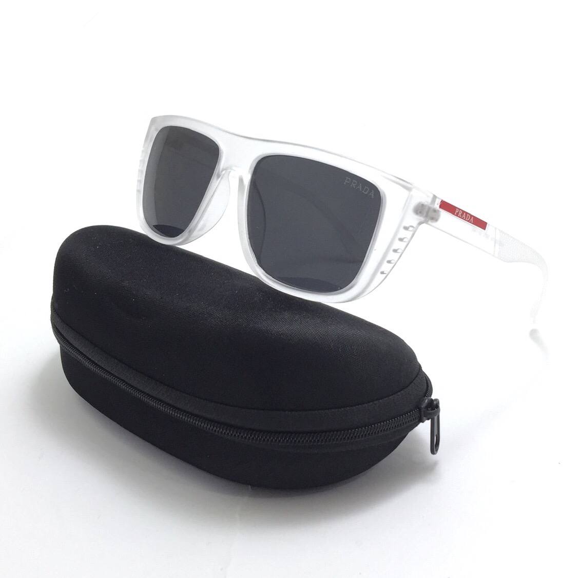 نظارة شمسية اقتصادية من برادا AM230018*شفاف*