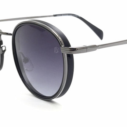 نظارة شمسية دائرية الشكل من دايفيد بيكهام DB1033/S