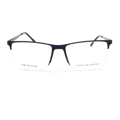 *نظارة طبية مستطيلة الشكل من بورش ديزاين 8160 *اسود