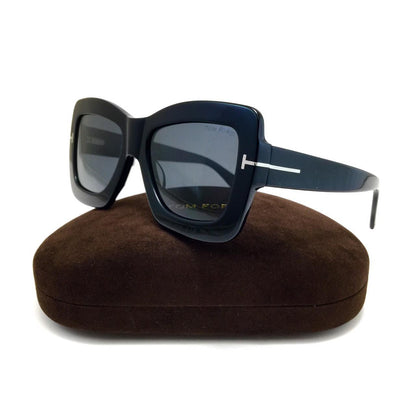 توم فورد- rectangle unise'x sunglasses ft 0664