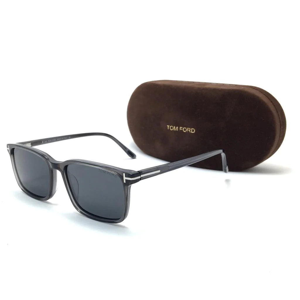 توم فورد- rectangle sunglasses FT5735-B