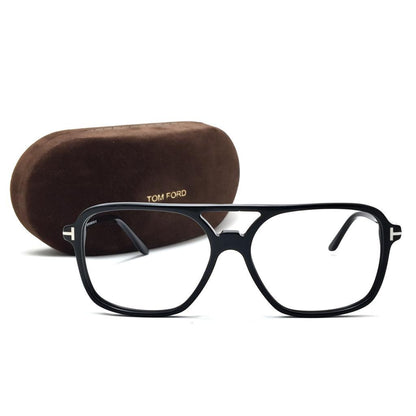 توم فورد- oval eyeglasses FT5585-B