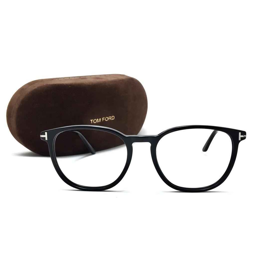 توم فورد- round eyeglasses FT5700-B