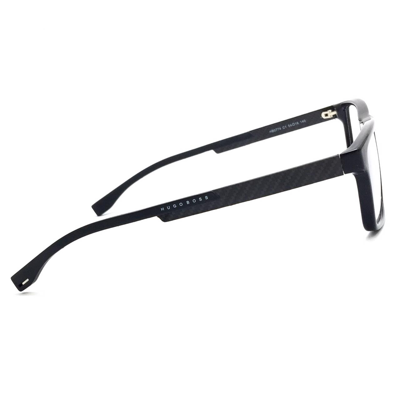 نظارة طبية مستطيلة الشكل من هوجو بوص HB0774