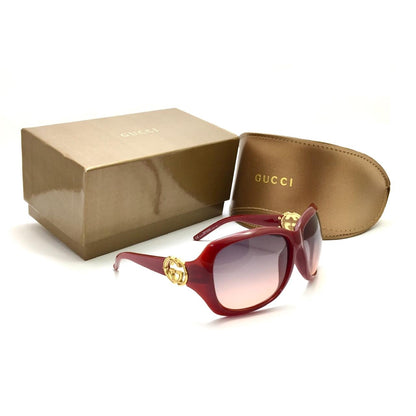 جوتشى-oval women sunglasses GG3044\F\S