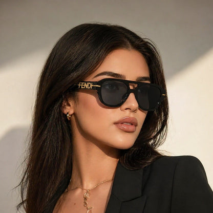 نظارة شمسية من فيندي FOA516VI CO1