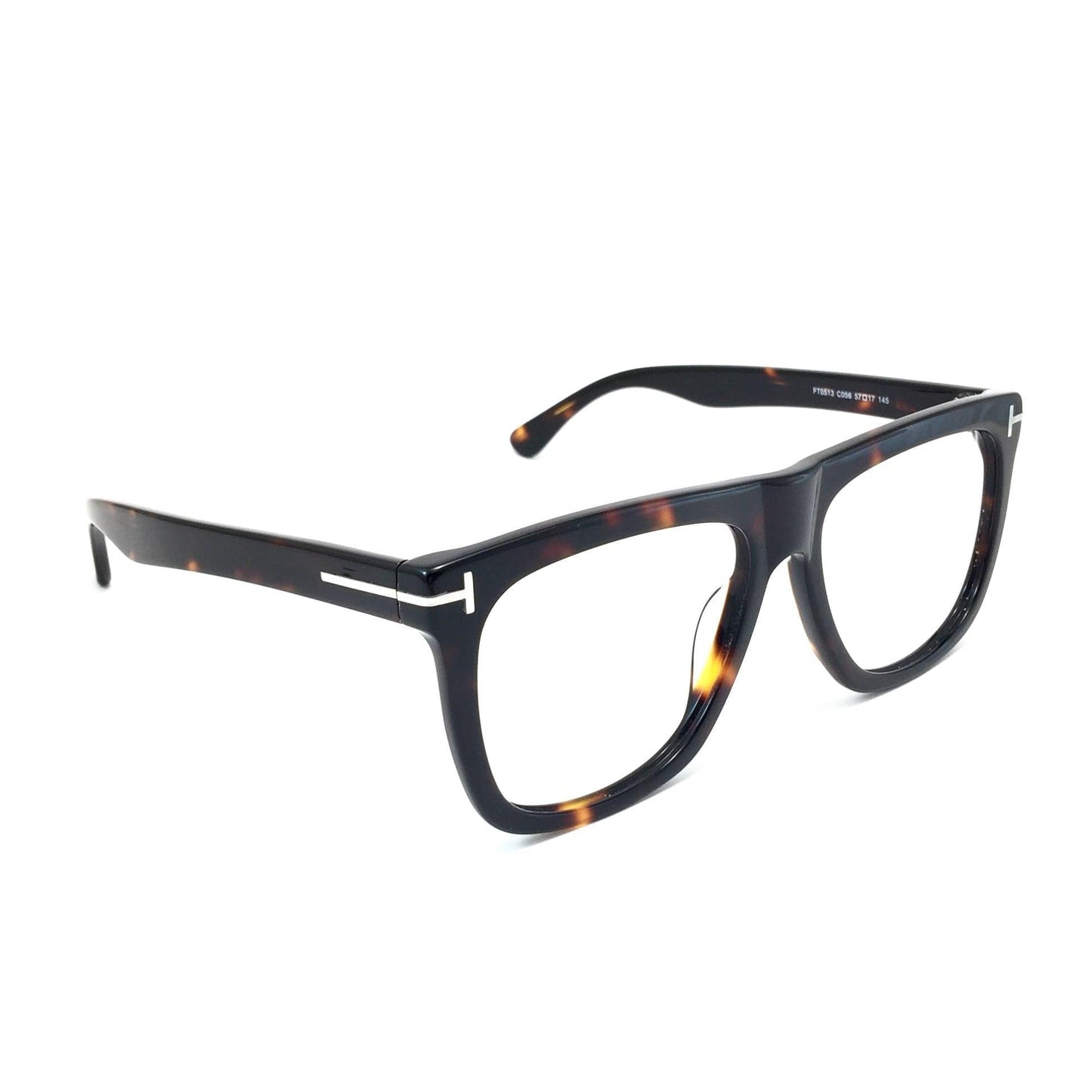 توم فورد rectangle Optical Glasses - tiger - FT0513