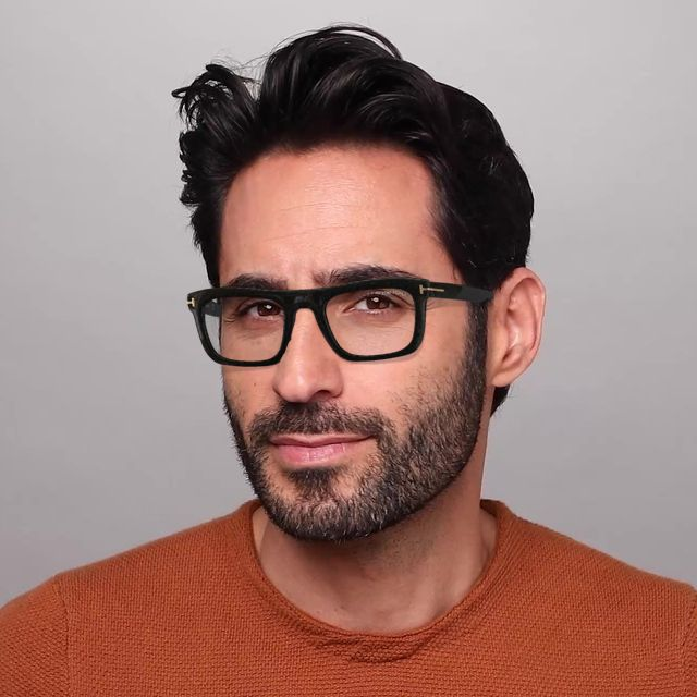 توم فورد- rectangle eyeglasses FT5757-B