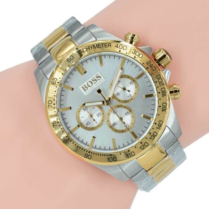 Chronograph Boss Uhr Herren Gold Rose Gold Hugo Boss Chronograph