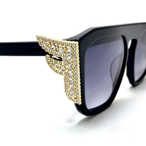 فيندى - Square  Women Sunglasses ff0381#