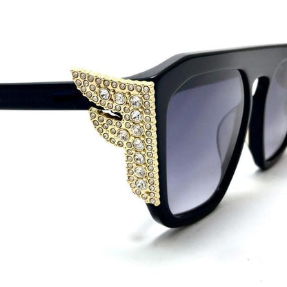 فيندى - Square  Women Sunglasses ff0381#