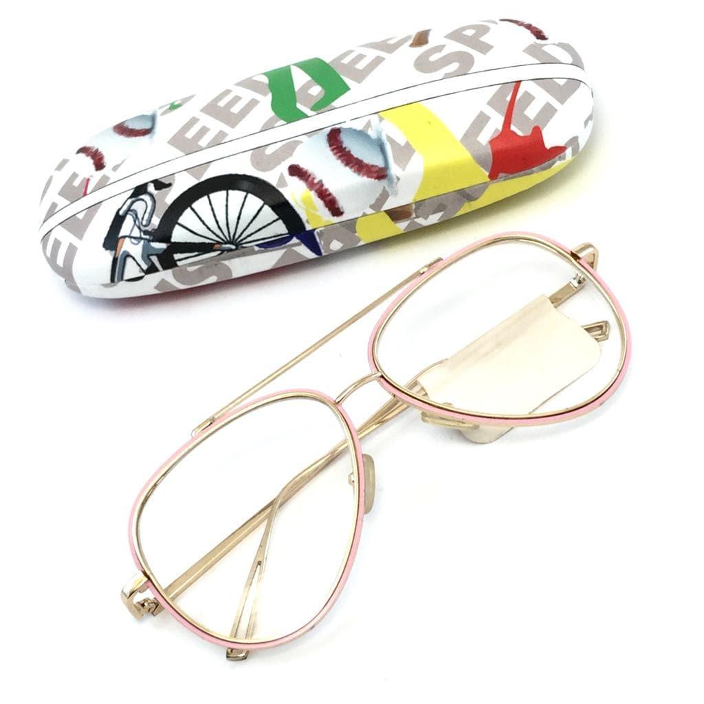 جنتل مونستر Golden Frame-double bridge-eyeglasses #9774 - Moda Stylish