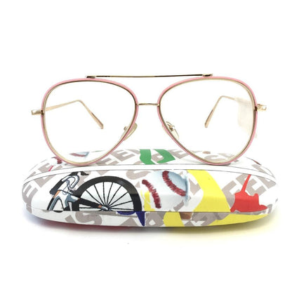 جنتل مونستر Golden Frame-double bridge-eyeglasses #9774 - Moda Stylish