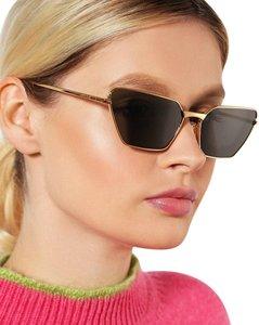 جوتشي Women's White GG0538S 56mm Sunglasses - Moda Stylish