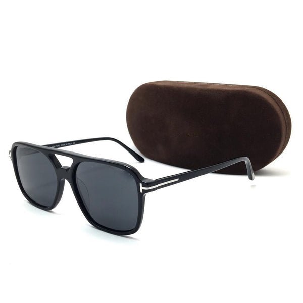 توم فورد- oval sunglasses FT5585-B