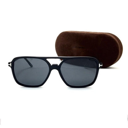 توم فورد- oval sunglasses FT5585-B